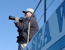 Seabird trip leader Don Roberson